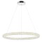 Cwi Lighting Arielle LED Chandelier With Chrome Finish 1042P32-601-R - alternate 1